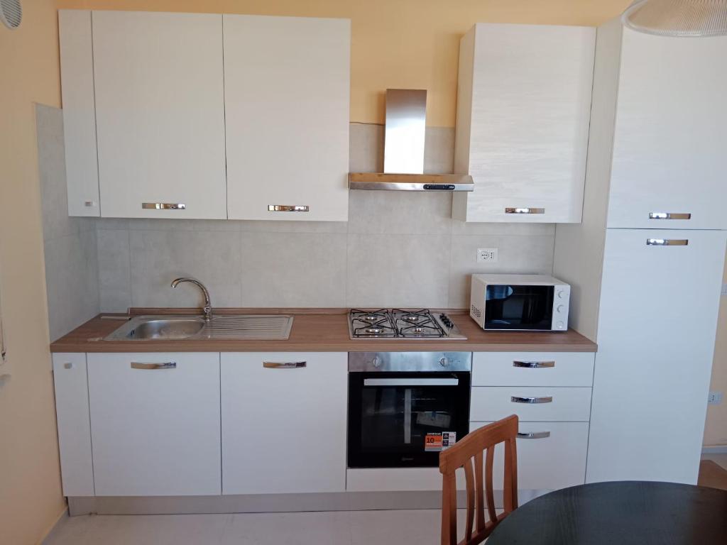 Dapur atau dapur kecil di Cologna Beach