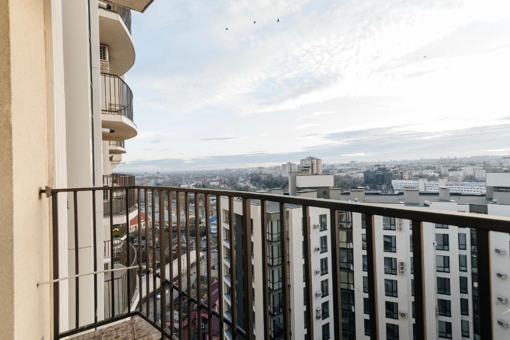 En balkong eller terrasse på Mirent