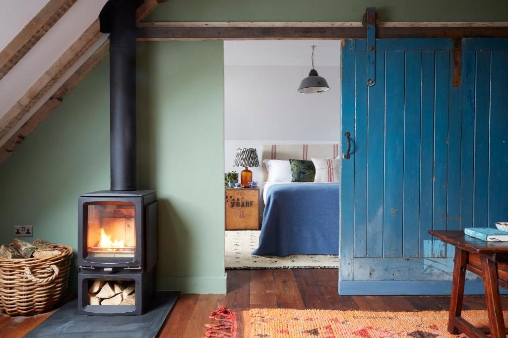 Et opholdsområde på Artist Residence Cornwall