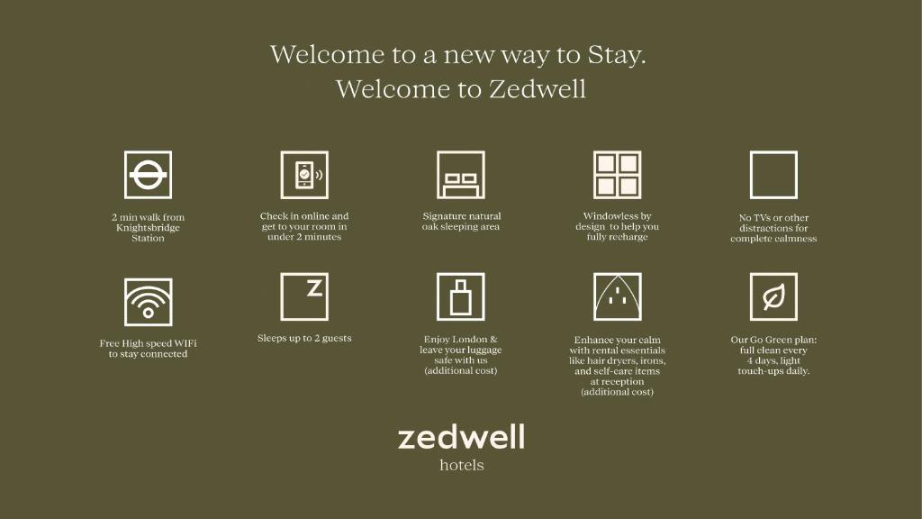 Zedwell Hotel Knightsbridge - Resim 18