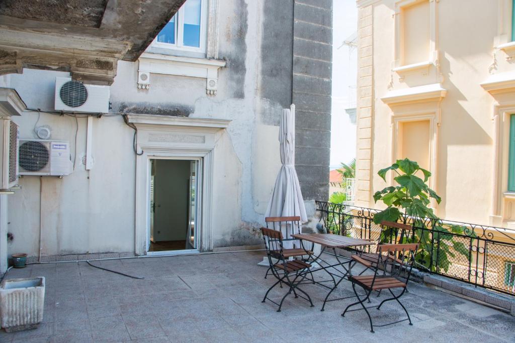 Balkón nebo terasa v ubytování Sunny Apartment Anamaria Opatija