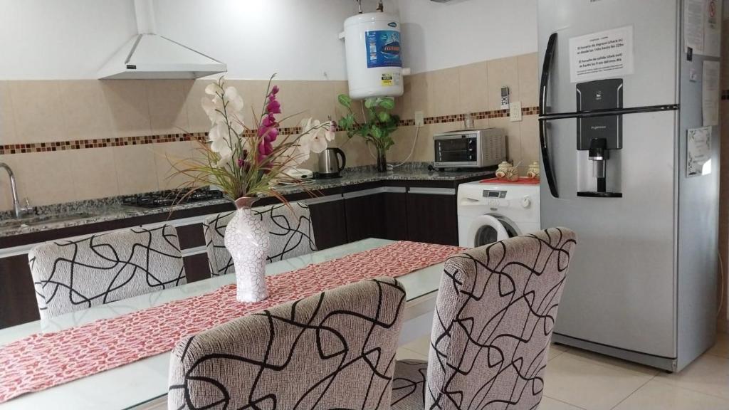 Kuchyň nebo kuchyňský kout v ubytování Lucipri CyN