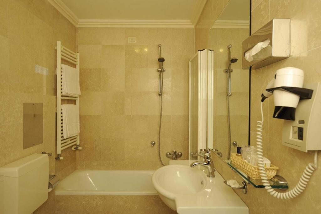 Vannituba majutusasutuses Hotel Ca' Formenta