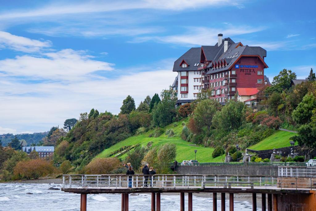 Landskap nær hotellet