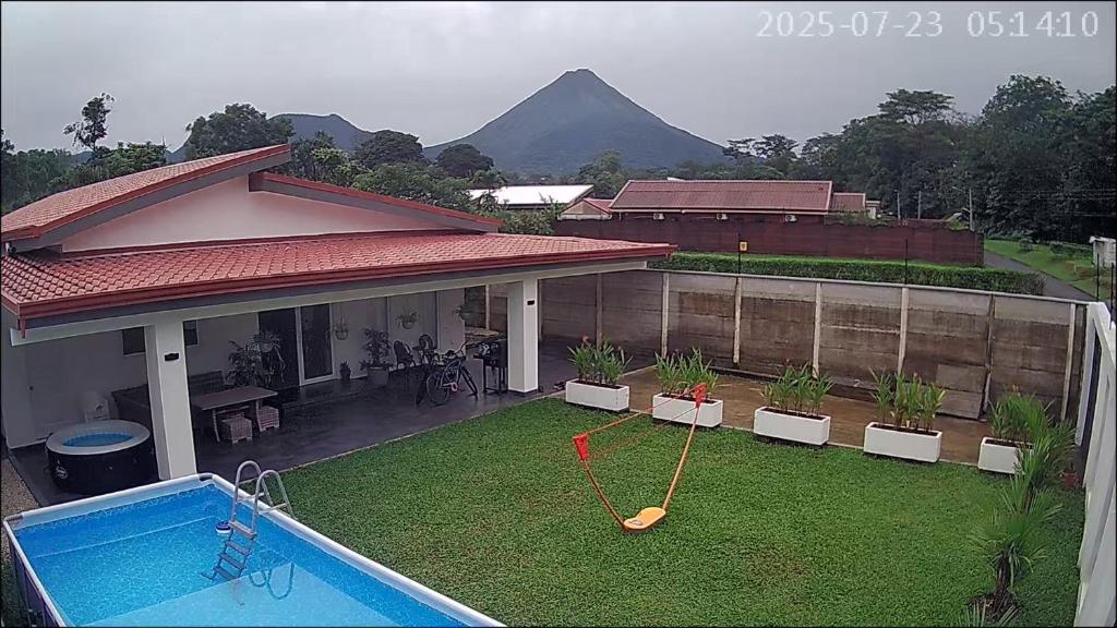 Γενική θέα στο βουνό ή θέα στο βουνό από  αυτή η παραθεριστική κατοικία