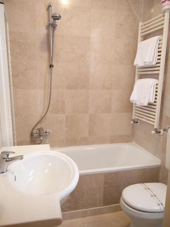 Vannituba majutusasutuses Hotel Ca' Formenta
