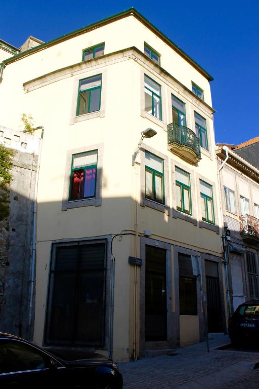 O edifício em que o hostel se localiza