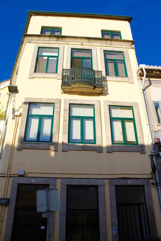 O edifício em que o hostel se localiza