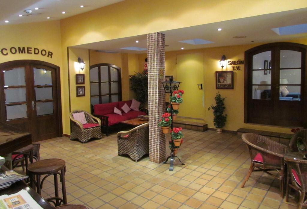 Posezení v ubytování Hotel Don Paco