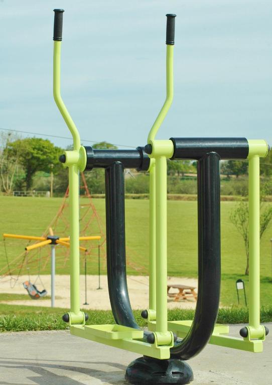 Fitness centrum a/nebo fitness zařízení v ubytování Camping Officiel Siblu Domaine de Litteau