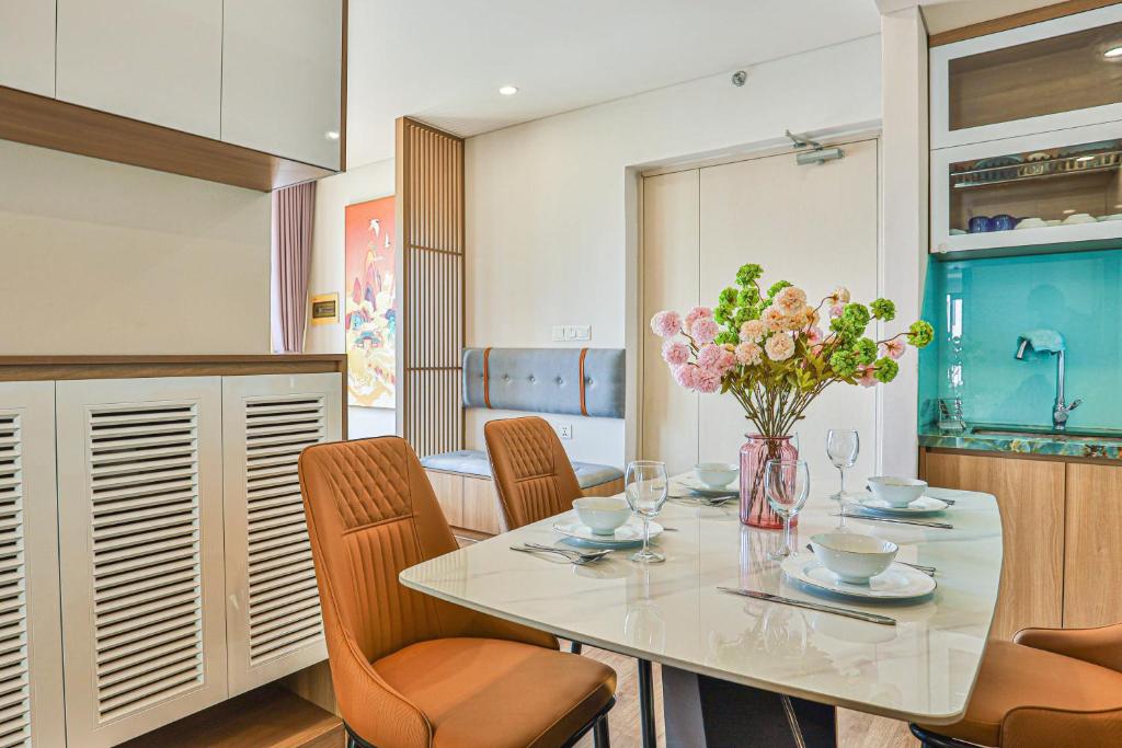La Casa Nha Trang - GoldCoast Tower, Yellow-Amber-Beach & Lotte Mall - Apartamento De Dos Dormitorios