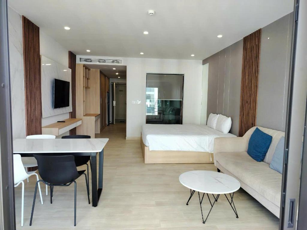 La Casa Nha Trang - GoldCoast Tower, Yellow-Amber-Beach & Lotte Mall - Apartamento Estudio