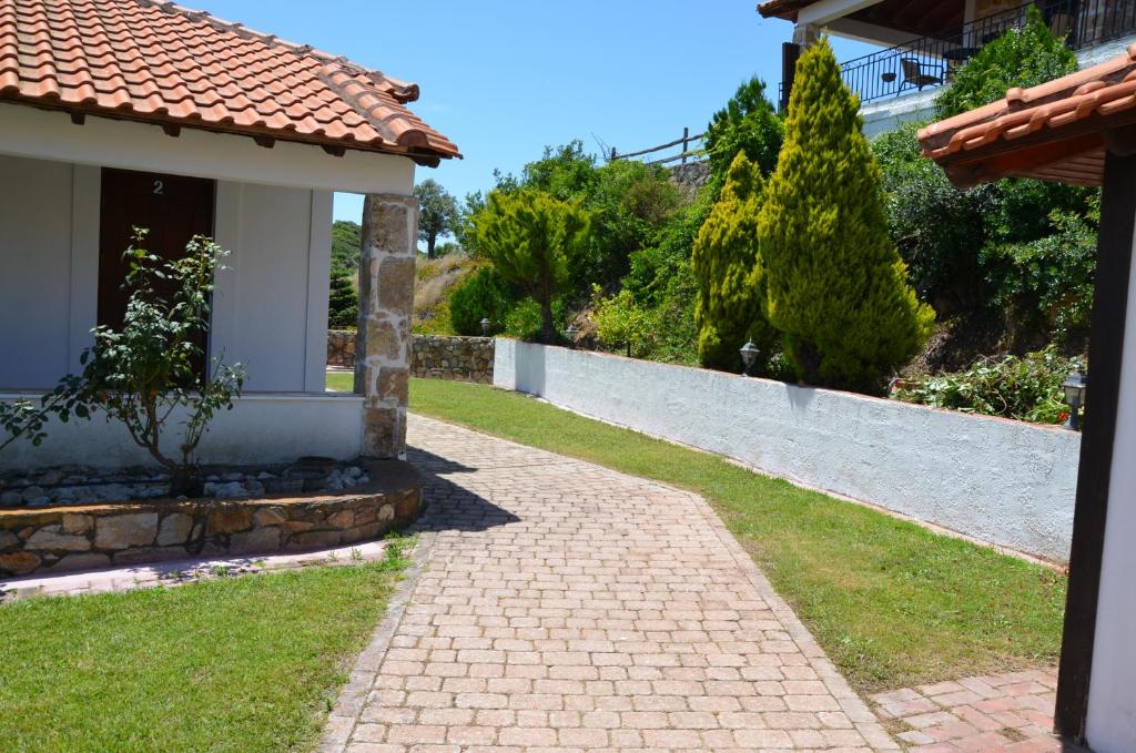 Zahrada ubytování Villas Gemeli