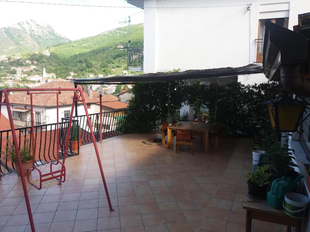 Widok na góry z tego apartamentu