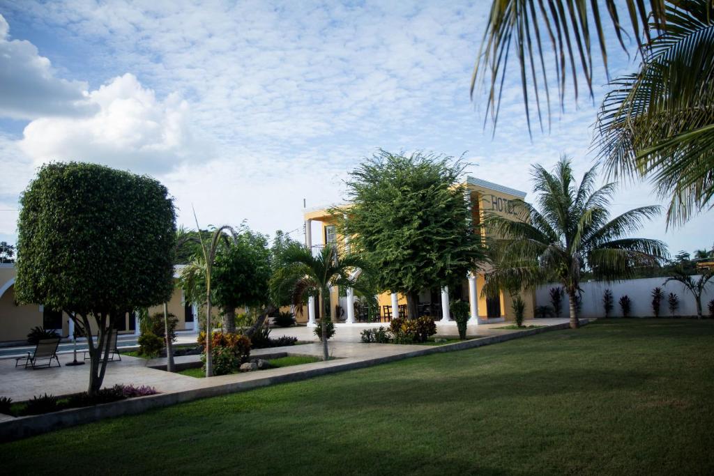 Zahrada ubytování Hotel Hacienda de Izamal