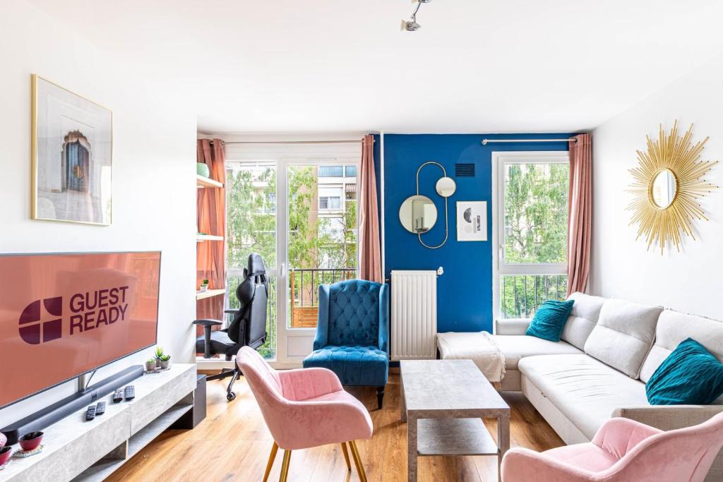 GuestReady - Chic Apt Near Passerelle Bichat
