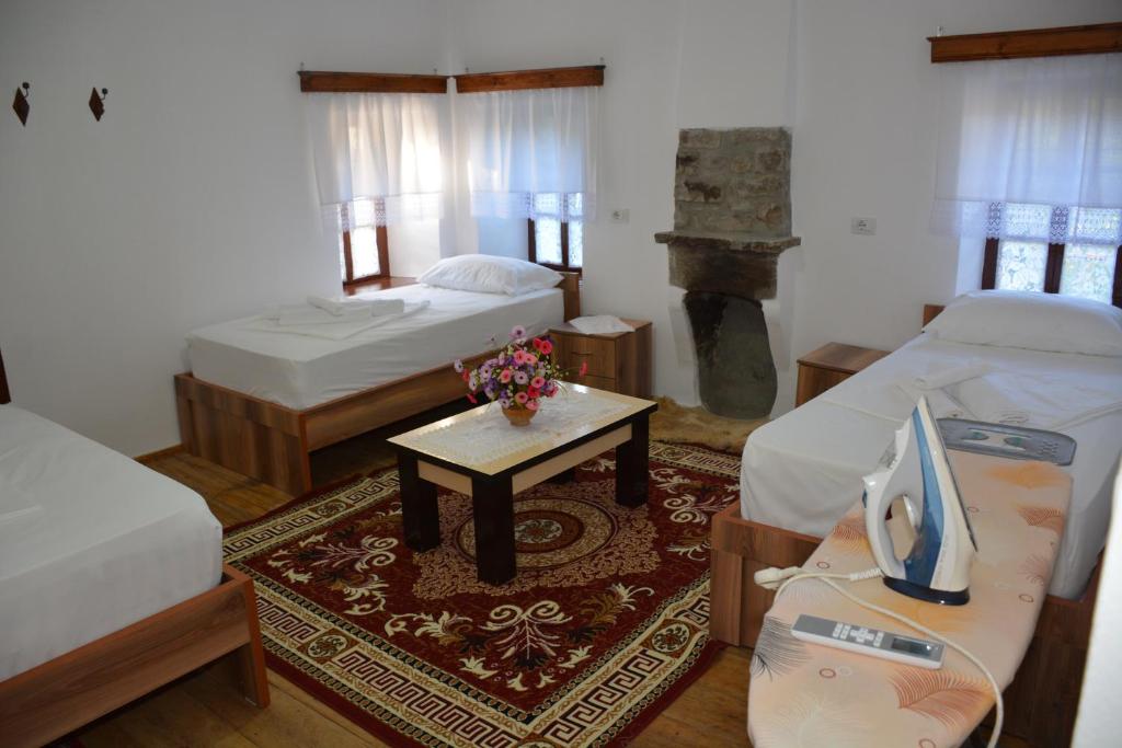 Postel nebo postele na pokoji v ubytování Guest House Marsi