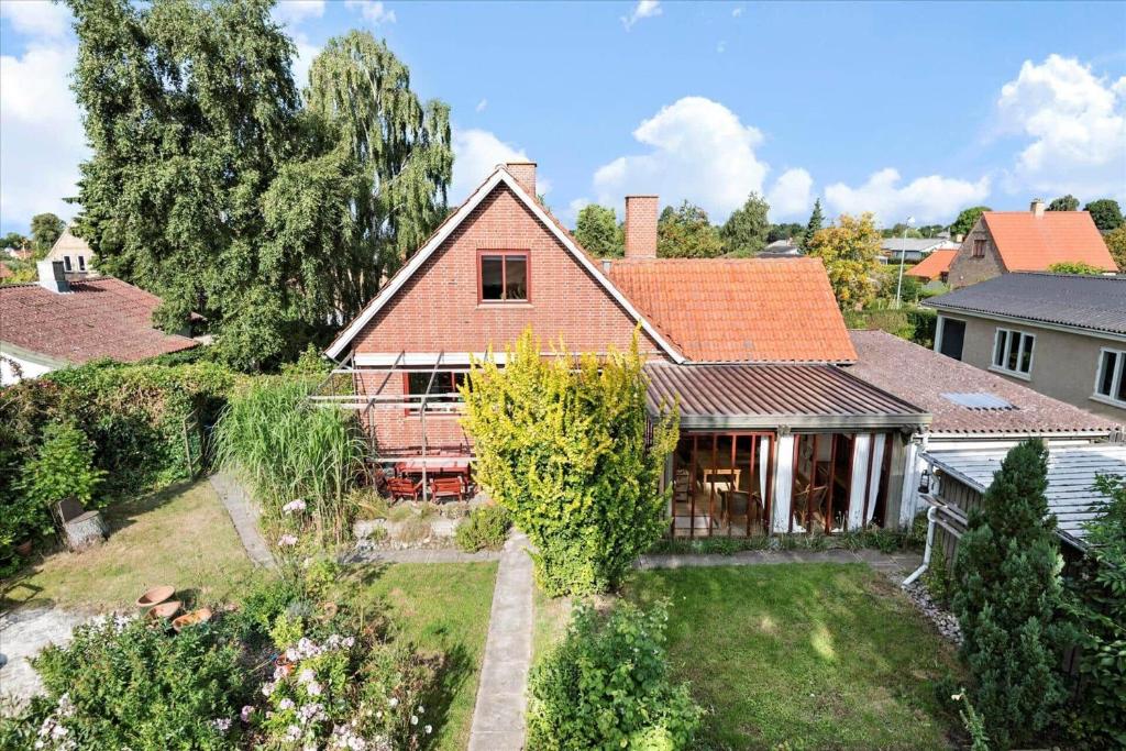 an aerial view of a house at R608-Rodvig-Klintevej-32 in Rødvig