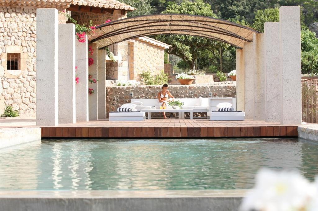 Swimmingpoolen hos eller tæt på 5-Star Elegance Awaits: Mallorca Villa 1008