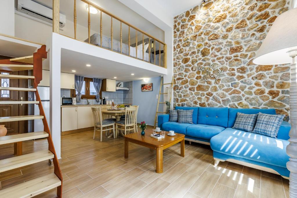 Posezení v ubytování SUN NEST Loft