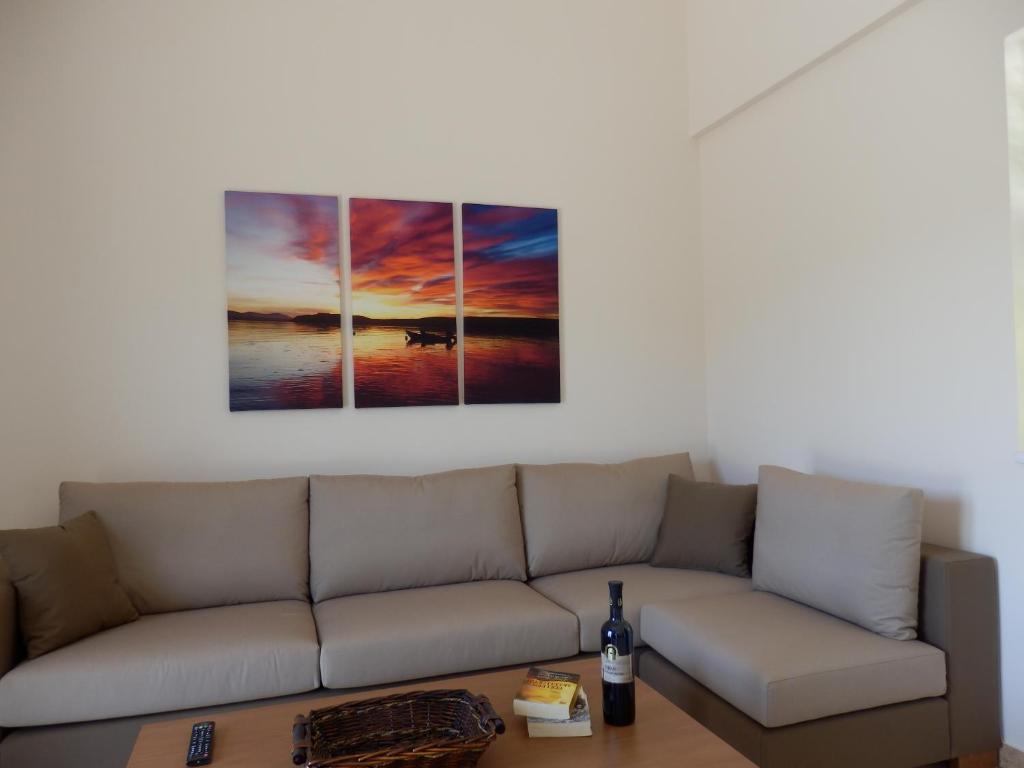 Posezení v ubytování Terra Relaxa