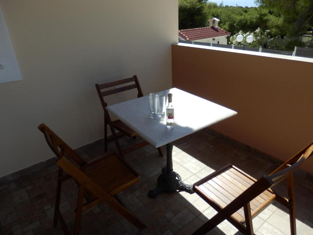 Balkón nebo terasa v ubytování Terra Relaxa