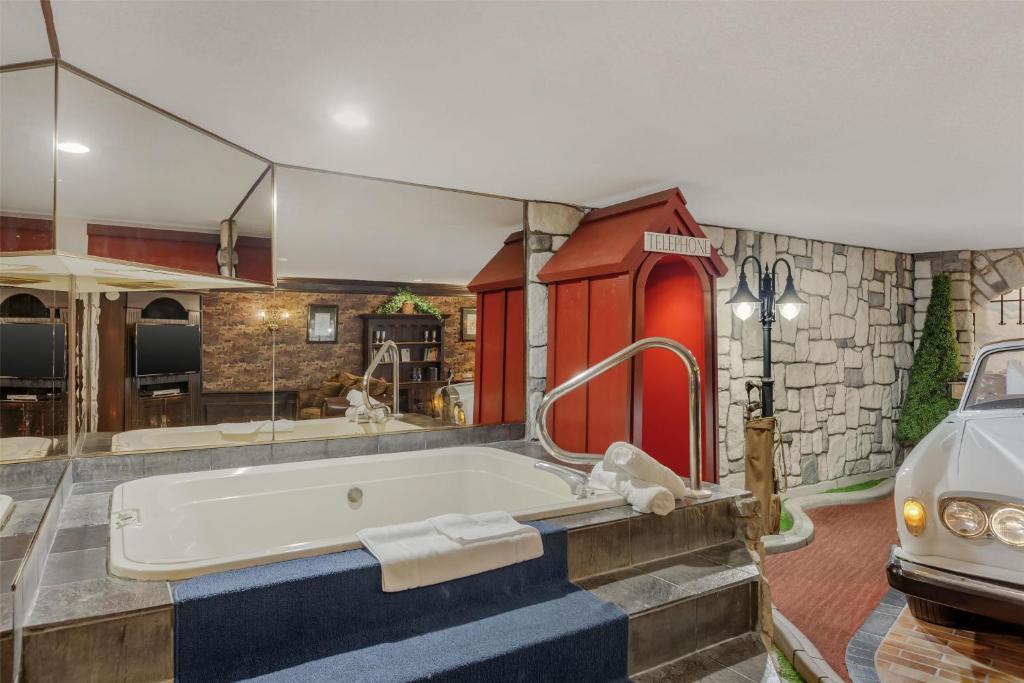 Best Western Fireside Inn - Lord N Lady Queensuite Met Spabad En Open Haard