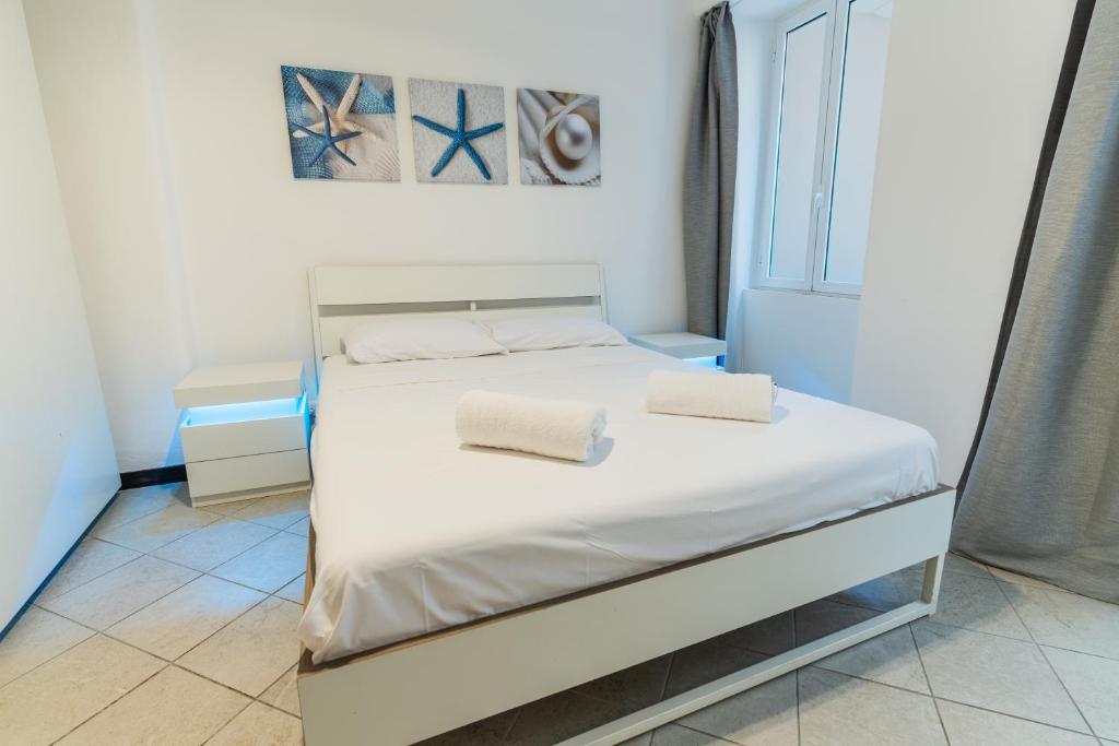 Ένα ή περισσότερα κρεβάτια σε δωμάτιο στο Zhome