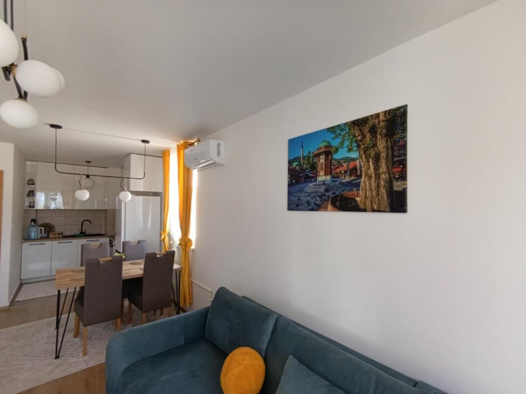Η κουζίνα ή μικρή κουζίνα στο Sarajevo Apartment AMAJE - free parking