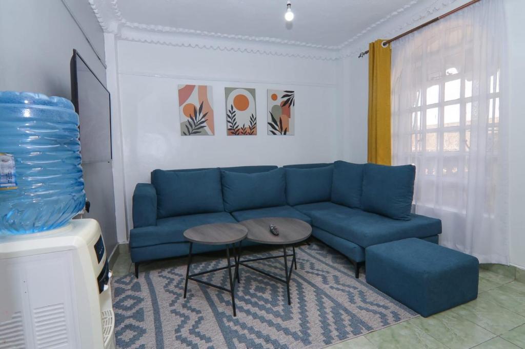 Χώρος καθιστικού στο Biko homes