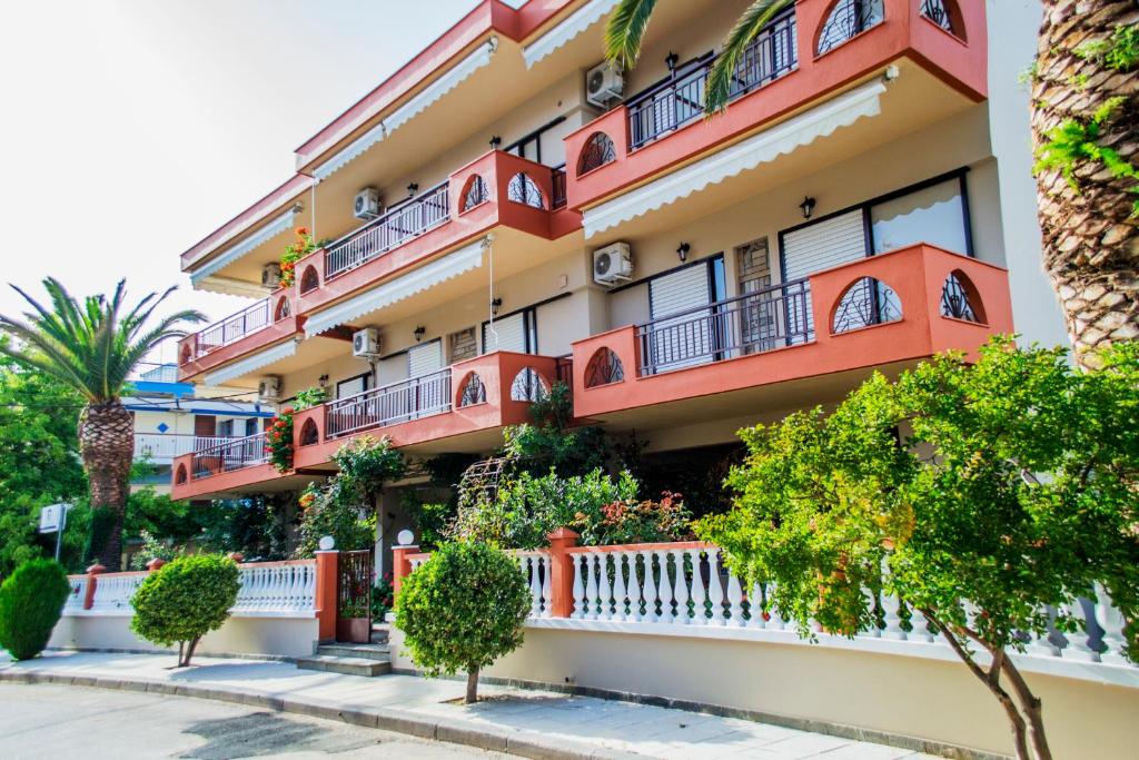 Budynek, w którym mieści się apartament