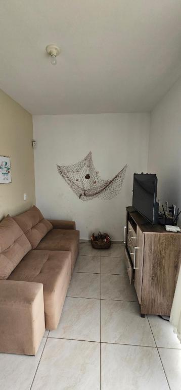 TV a/nebo společenská místnost v ubytování Casa Ubatuba