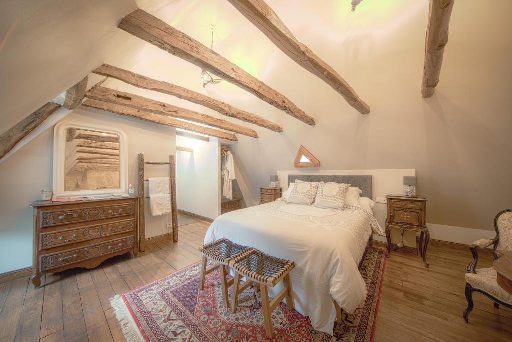 Les Petits Cousins Du Québec - Chambres D’hôtes à Domme - Habitación Doble Con Baño Privado