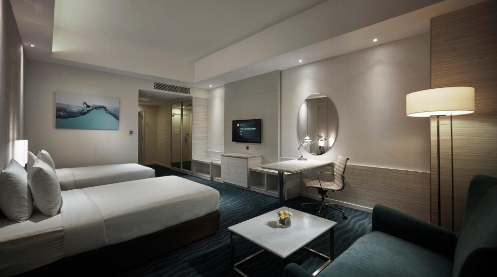Katil atau katil-katil dalam bilik di Sunway Putra Hotel Kuala Lumpur