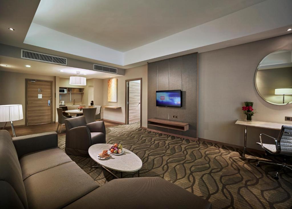 Ruang duduk di Sunway Putra Hotel Kuala Lumpur