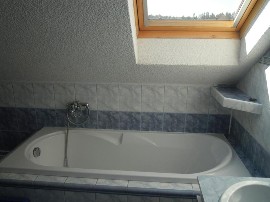 Koupelna v ubytování Apartment Vcelakov