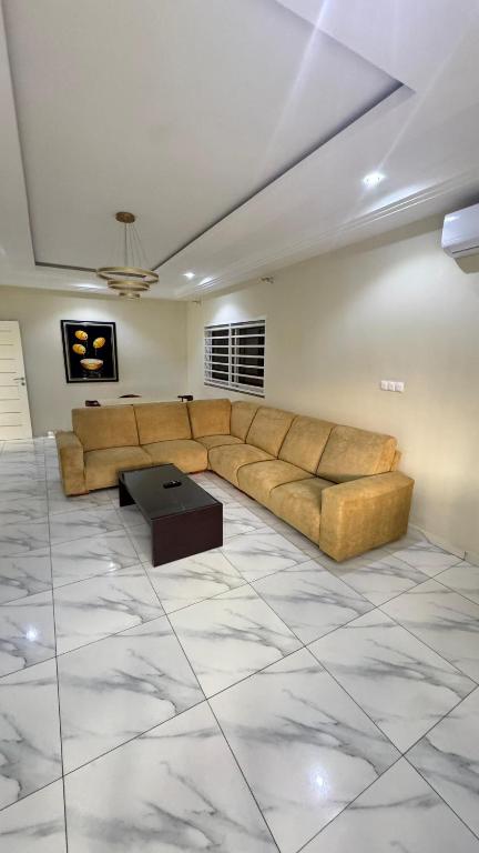 Posezení v ubytování Dahlia appartement RDC - 2 Chambres - Lomé
