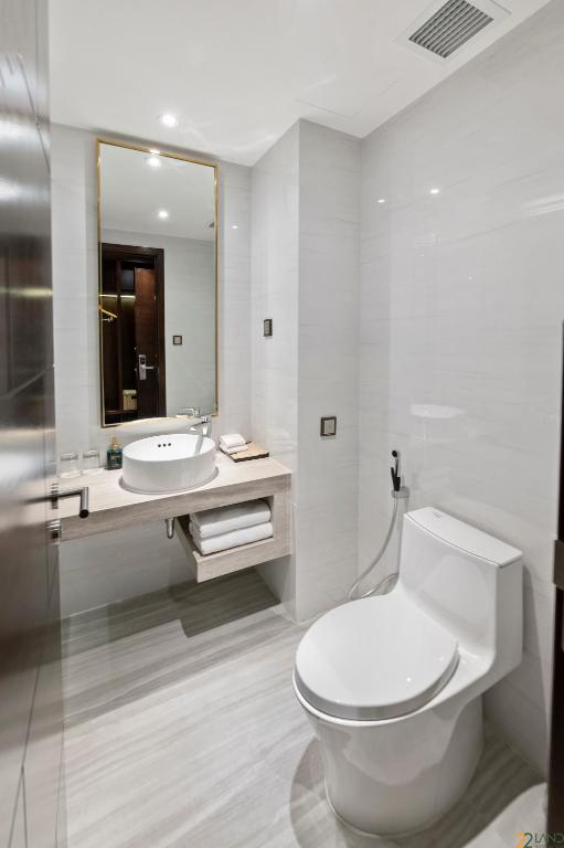 22Land Hotel Saigon - Deluxe Doppelzimmer Ohne Fenster