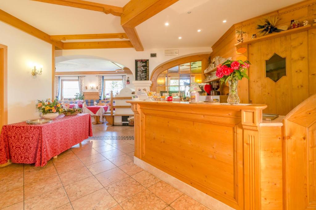 Nápoje v ubytování Hotel Garni la Stua