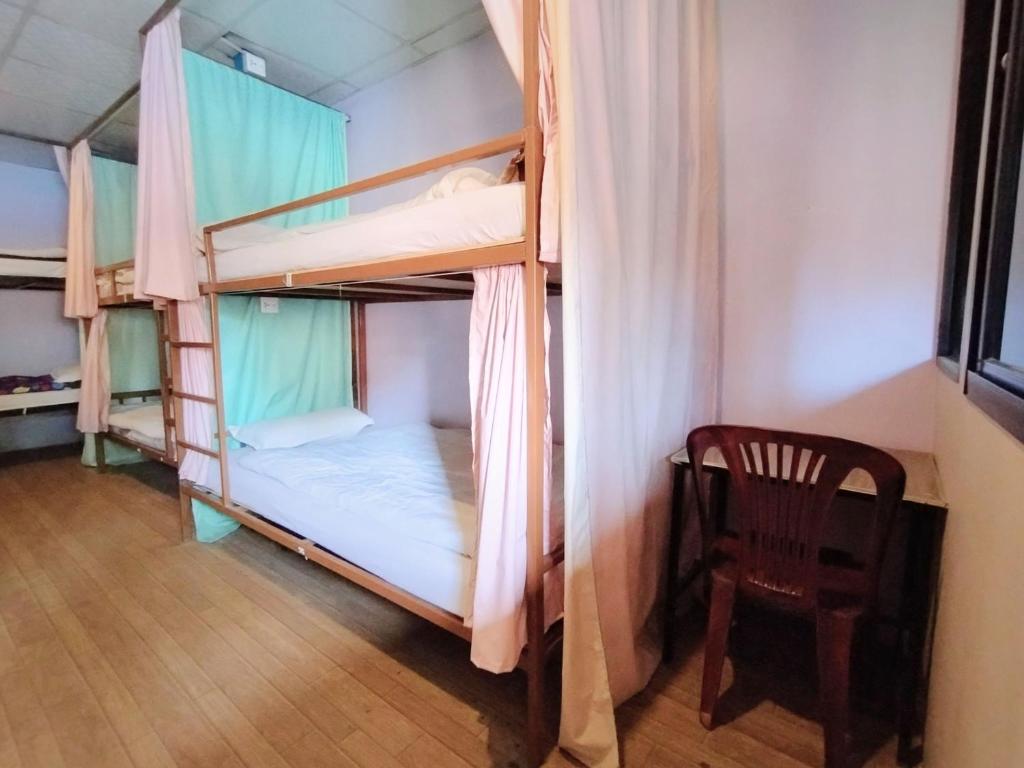 Hostel Swastik - 混合宿舍间的双层床