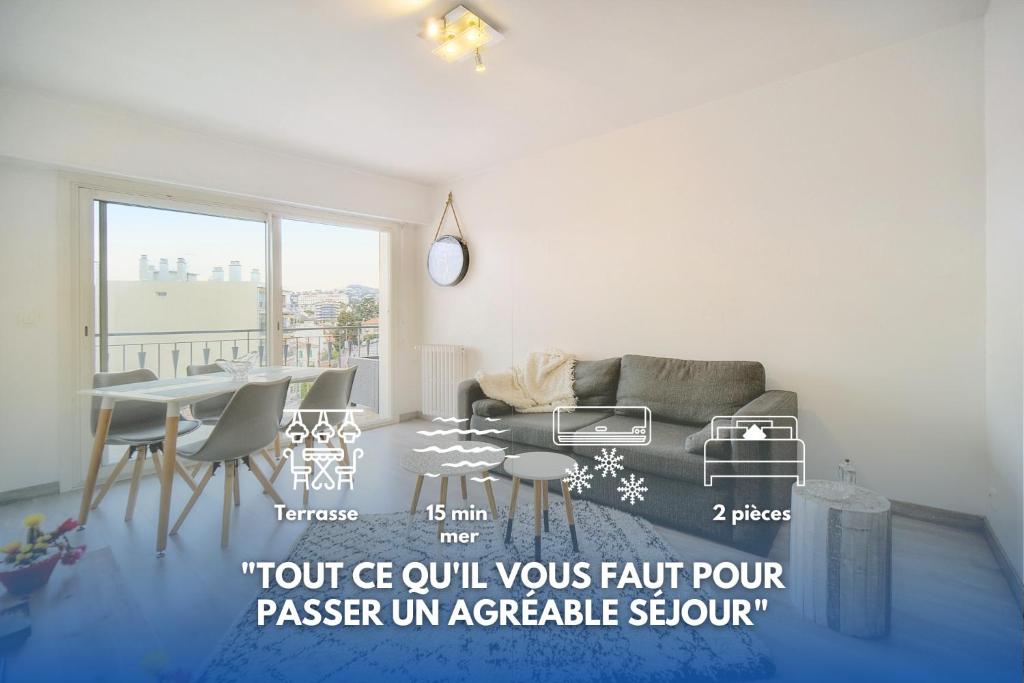 Χώρος καθιστικού στο Mary - Terrasse - Moderne - VCA