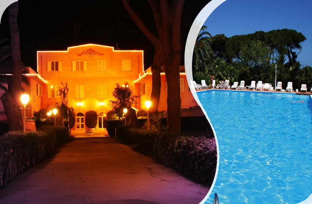 Bazén v ubytování Hotel Parco Dei Principi nebo v jeho okolí
