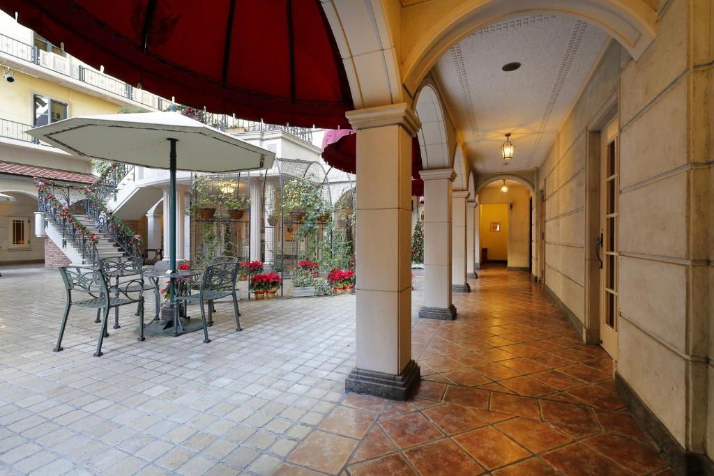 Balkón nebo terasa v ubytování Hotel Monterey Osaka