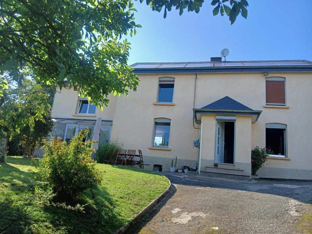 Bygningen som feriehuset ligger i