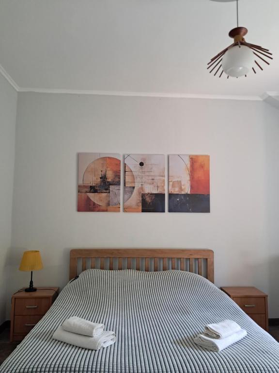 Giường trong phòng chung tại Bike hotel