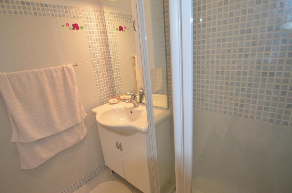 Kúpeľňa v ubytovaní Apartment Anna Borik