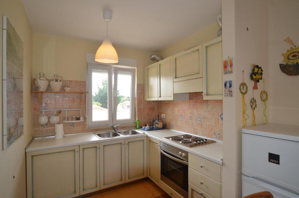 Kuchyňa alebo kuchynka v ubytovaní Apartment Anna Borik
