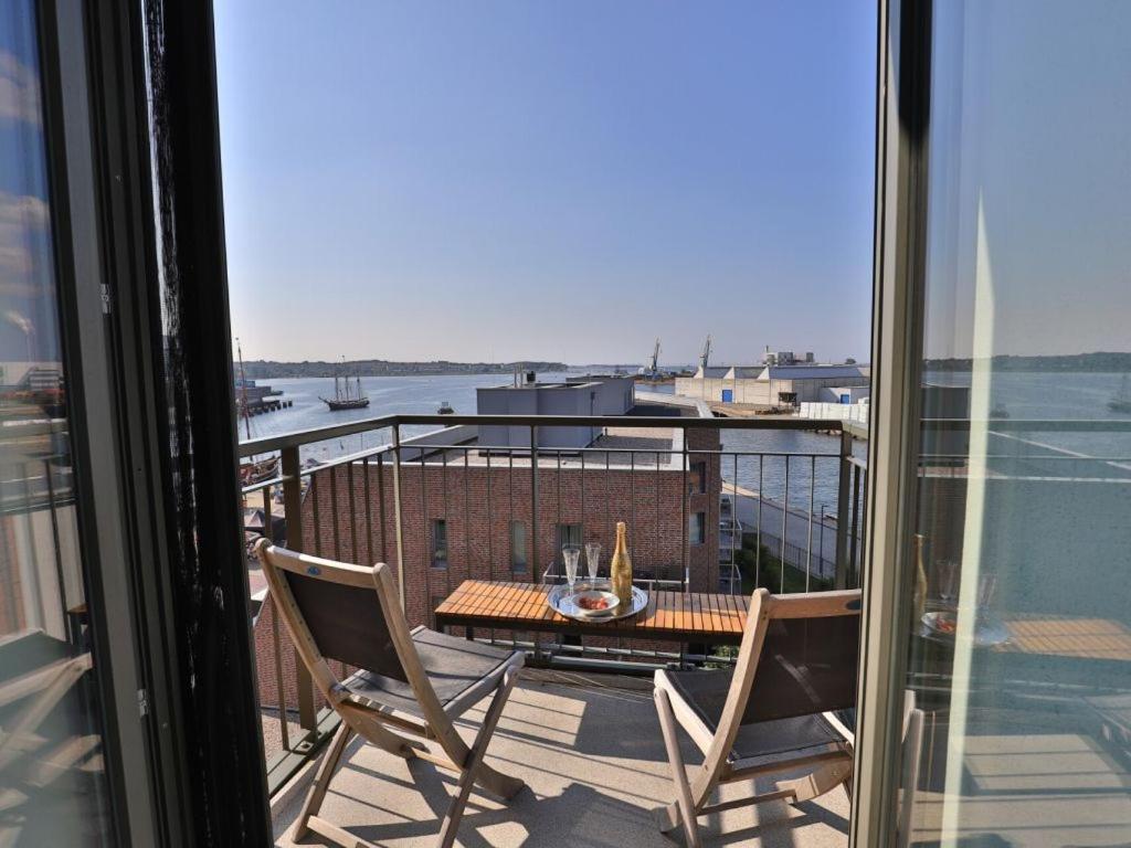 Un balcon sau o terasă la Ohlerich Speicher App_ 35