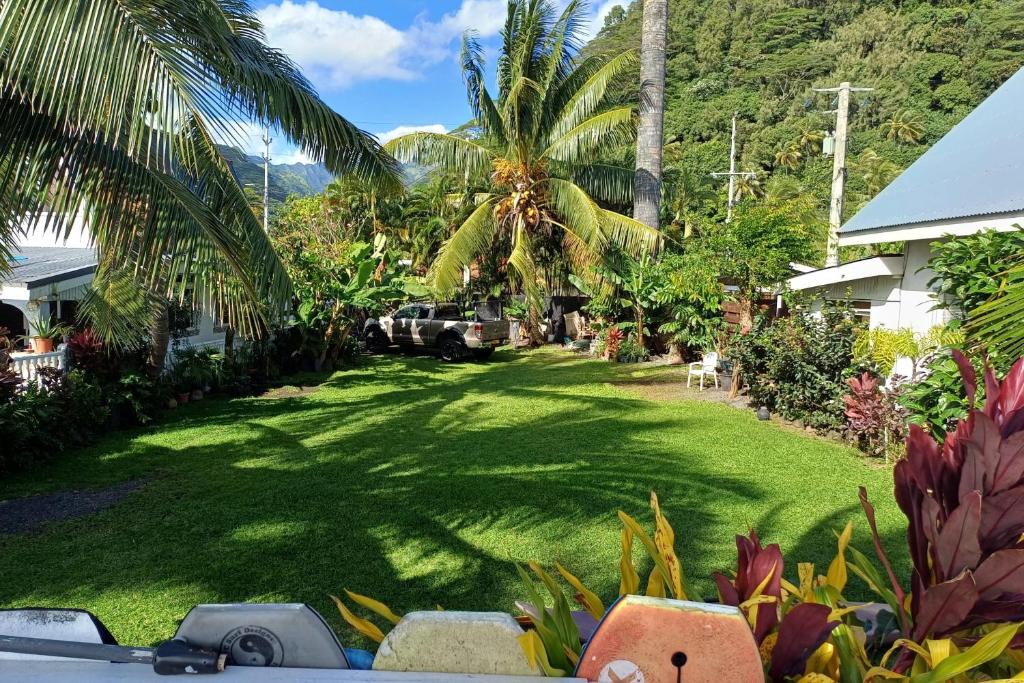 AHONU BEACH STUDIO - Garden and sea - photo 11 - Tahiti, Polynésie
