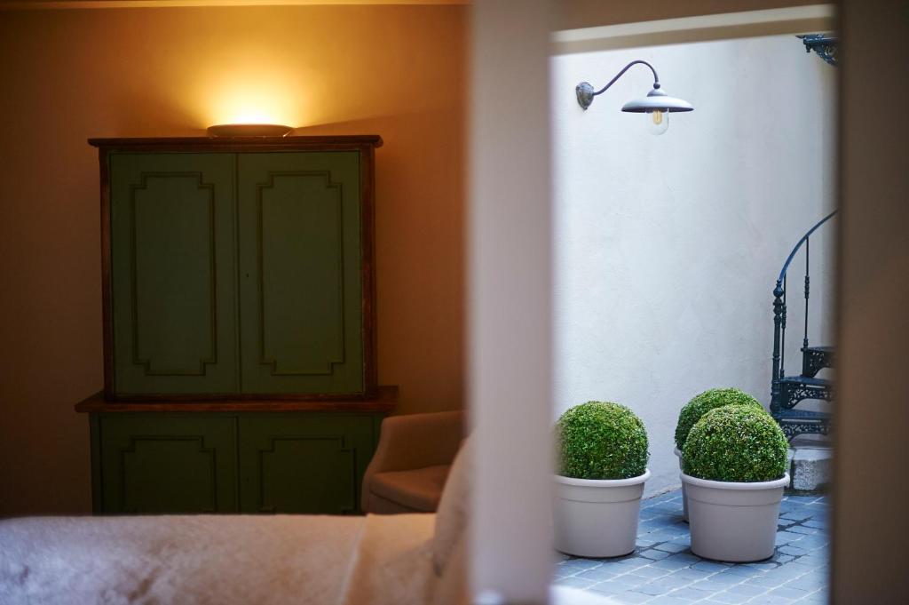 Postel nebo postele na pokoji v ubytování B&B Maryline